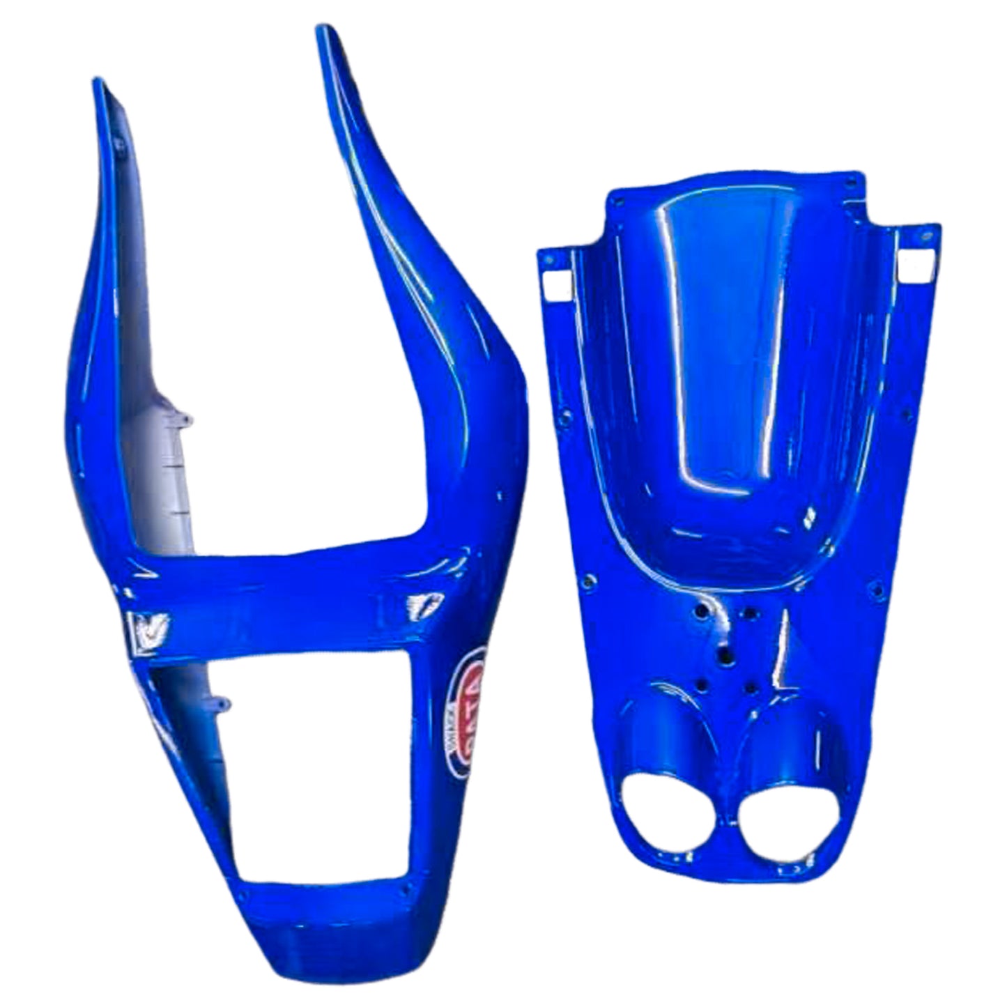 Amotopart Yamaha 1998-2002 YZF 600 R6 Schwarzblaues Klauenverkleidungskit