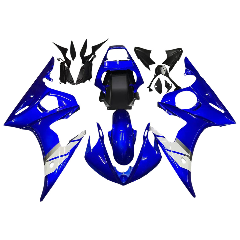 Amotopart 2003-2004 Yamaha R6 & 2006-2009 YZF R6S Verkleidung G-Blue Kit