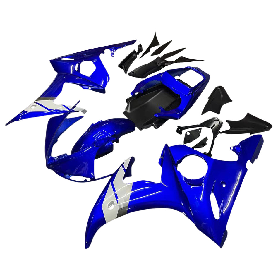 Amotopart 2003-2004 Yamaha R6 & 2006-2009 YZF R6S Verkleidung G-Blue Kit