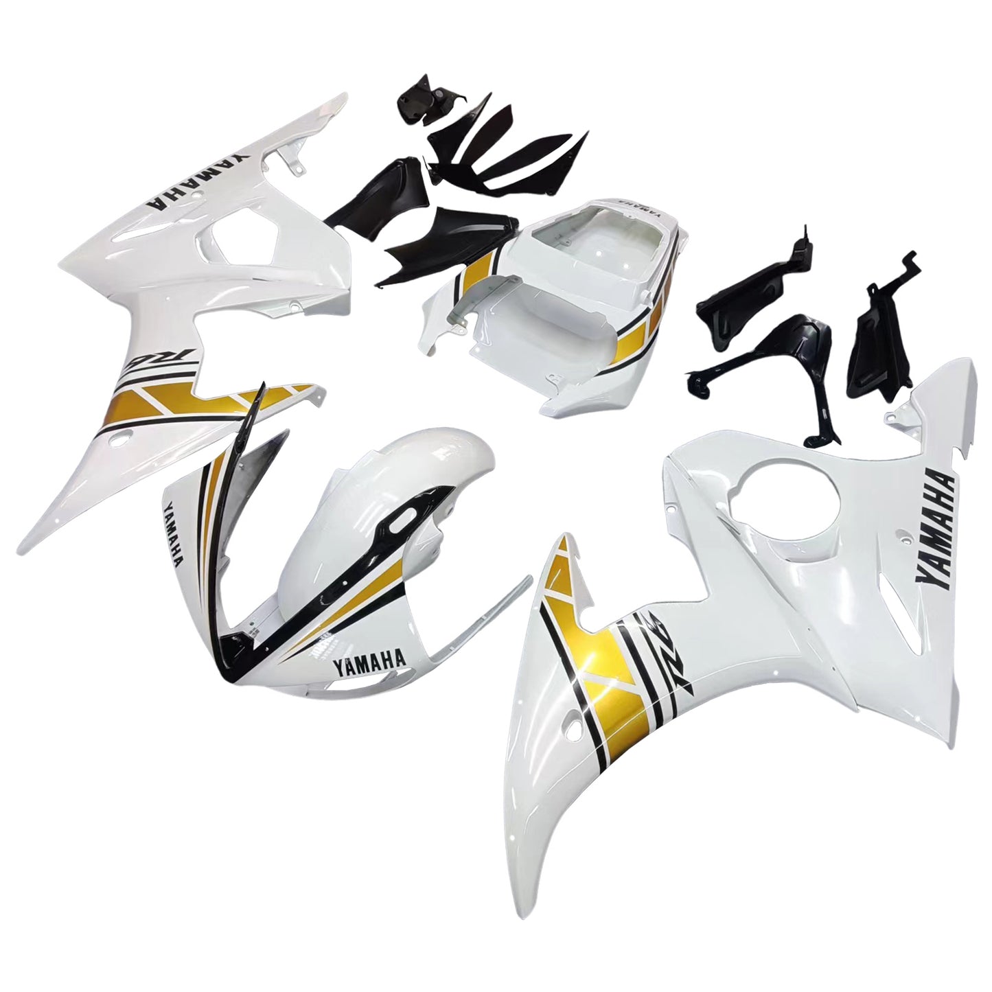 Kit de vente d'injection Corps Plastique ABS pour Yamaha 2003-2004 YZF 600 R6 &amp; 2006-2009 YZF R6S #136