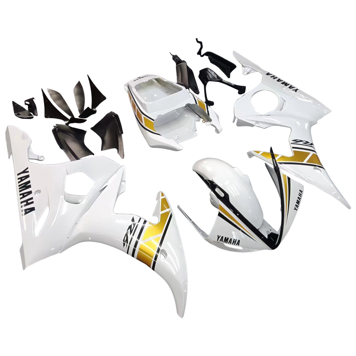 Kit de vente d'injection Corps Plastique ABS pour Yamaha 2003-2004 YZF 600 R6 &amp; 2006-2009 YZF R6S #136