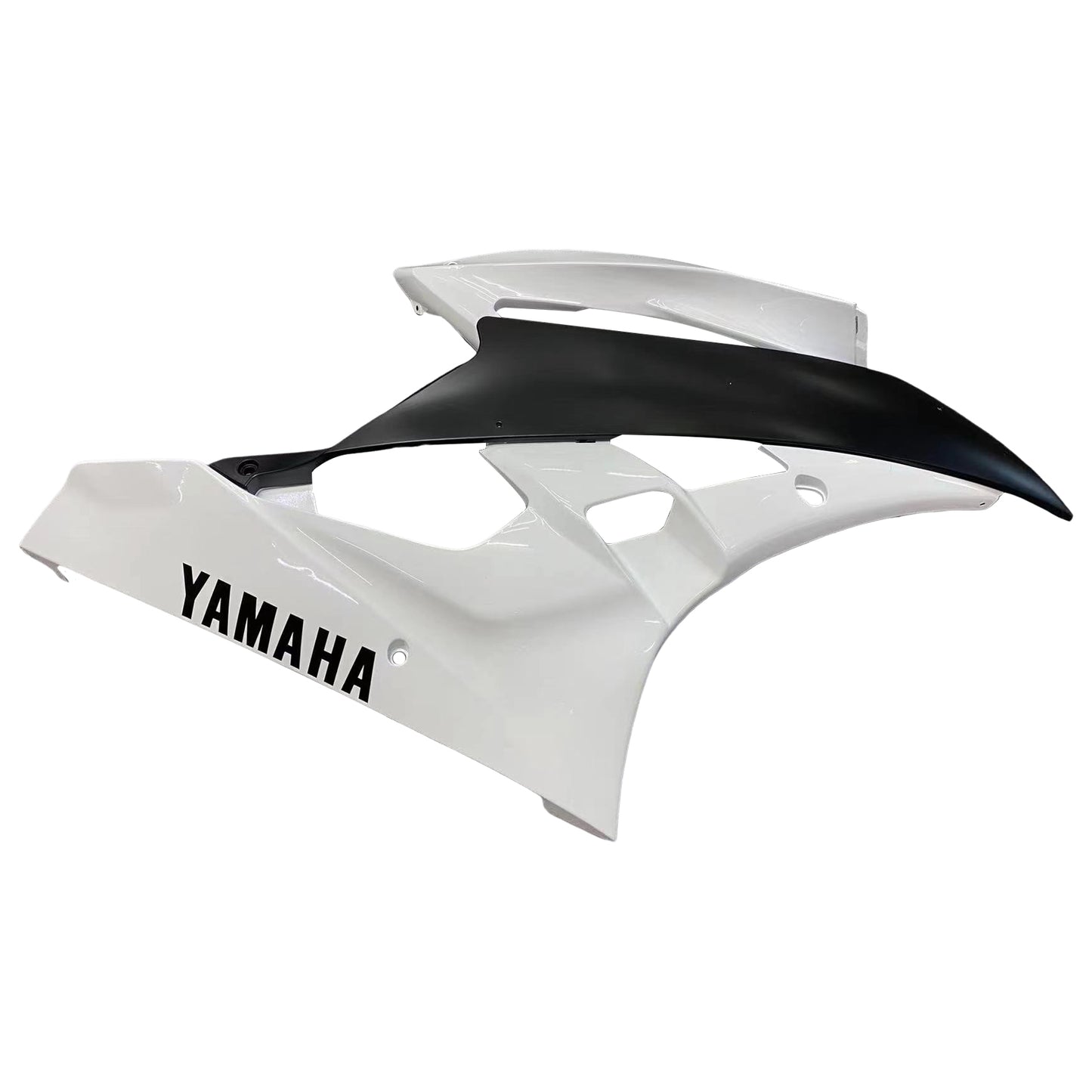 AMOTOPART FAKINGS YAMAHA YZF-R6 2006-2007 Verkleidungsverkleidung wei?e Schwarze Verkleidung Kit