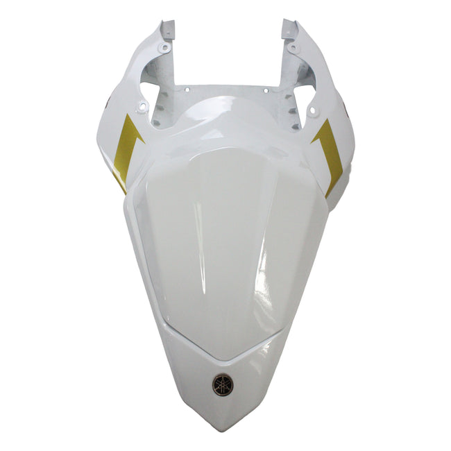 Amotopart Yamaha 2006-2007 YZF 600 R6 White Golden Fairing Kit