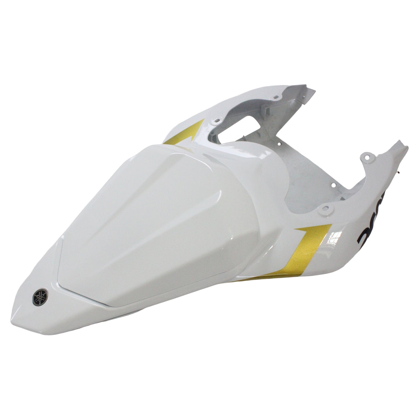 Amotopart Yamaha 2006-2007 YZF 600 R6 White Golden Fairing Kit