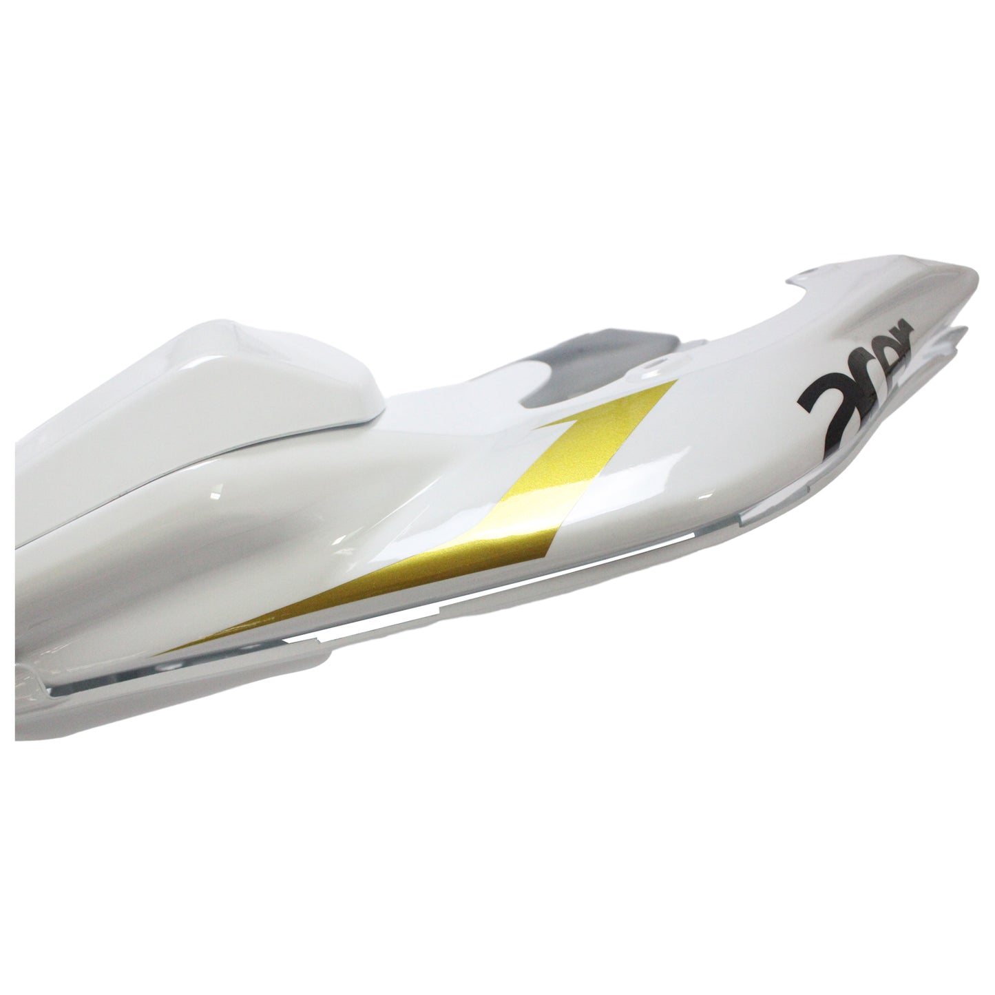 Amotopart Yamaha 2006-2007 YZF 600 R6 White Golden Fairing Kit