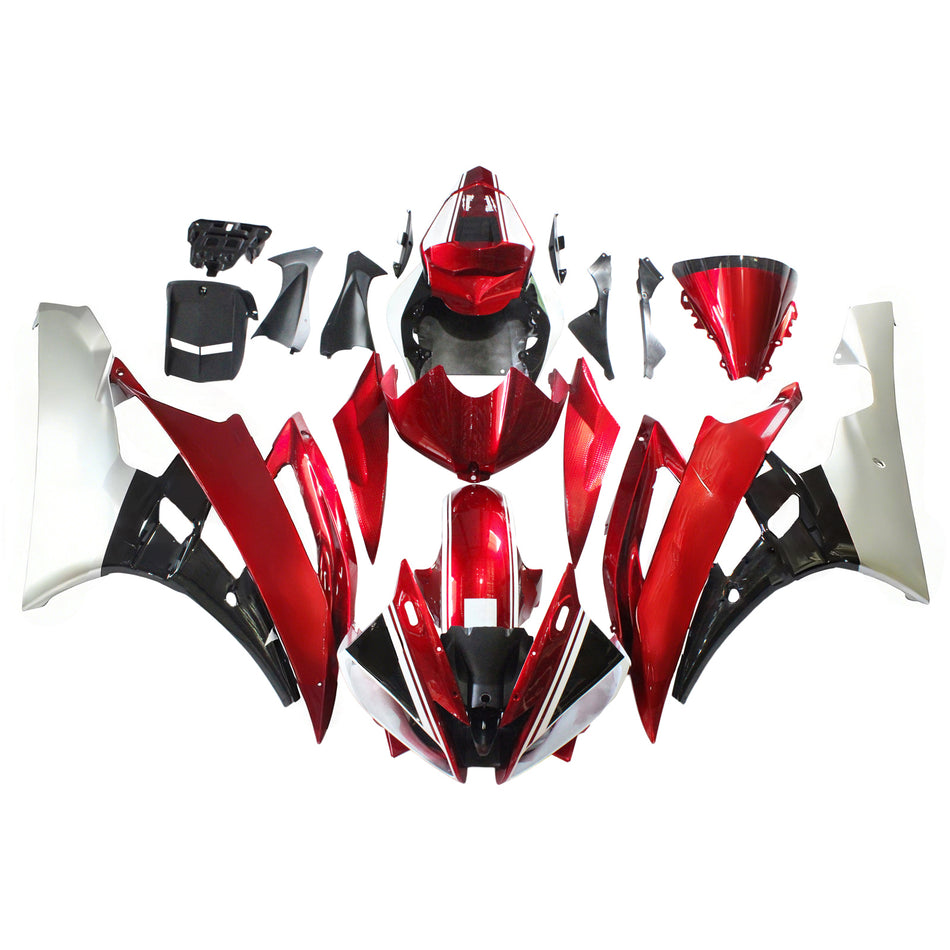 Amotopart Verkleidung fit für Yamaha YZF 600 R6 2006-2007