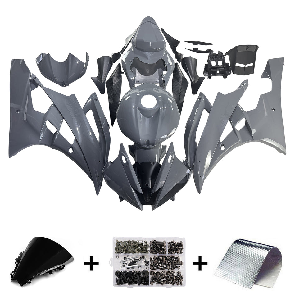 Verkleidungssatz aus ABS-Kunststoff für Yamaha YZFR6 YZF-R6 2006-2007