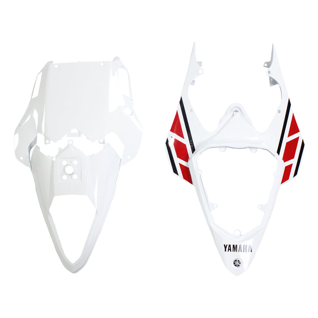 Amotopart Yamaha 2008-2016 YZF 600 R6 White Red Fearing Kit