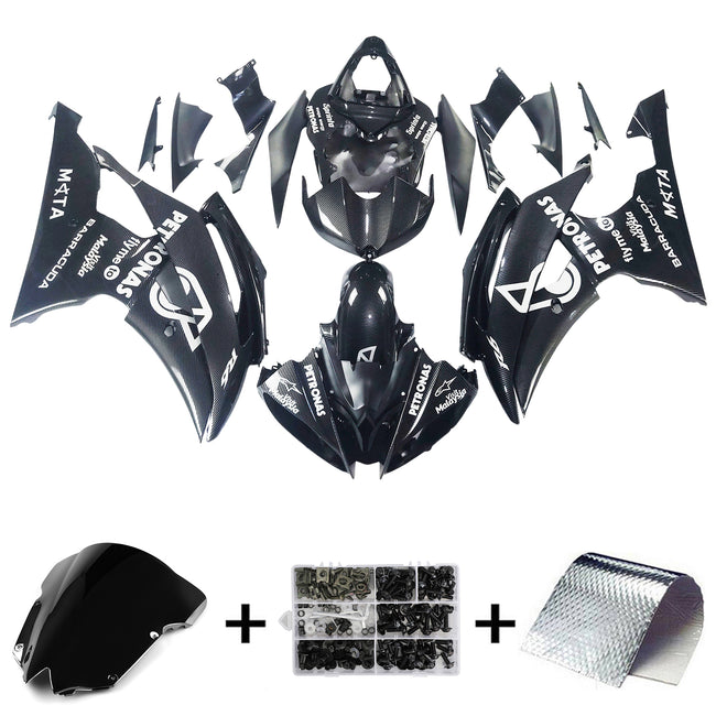 Amotopart Verkleidungsset für Yamaha YZF 600 R6 2008–2016, Karosserie, Kunststoff, ABS