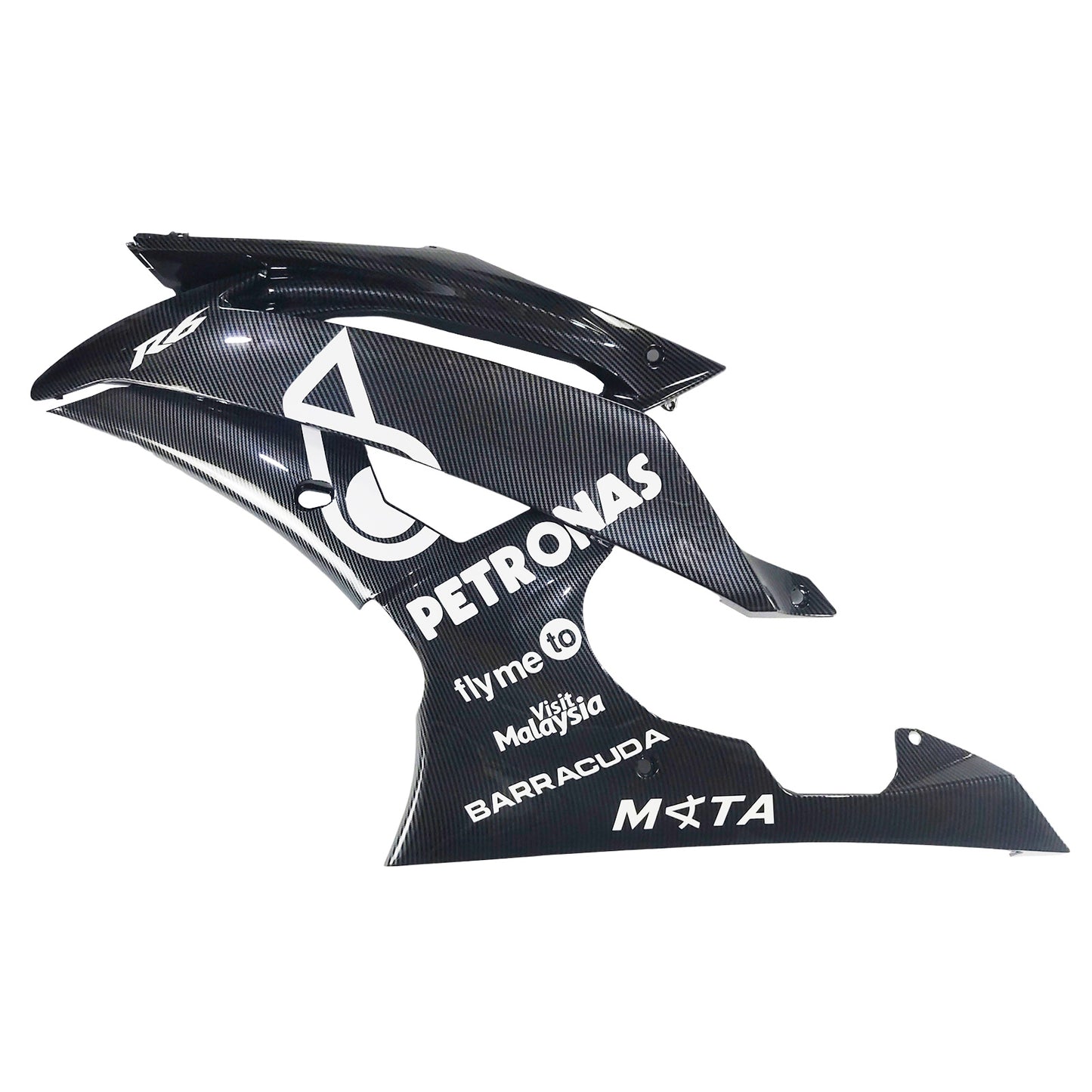 Amotopart Verkleidungsset für Yamaha YZF 600 R6 2008–2016, Karosserie, Kunststoff, ABS