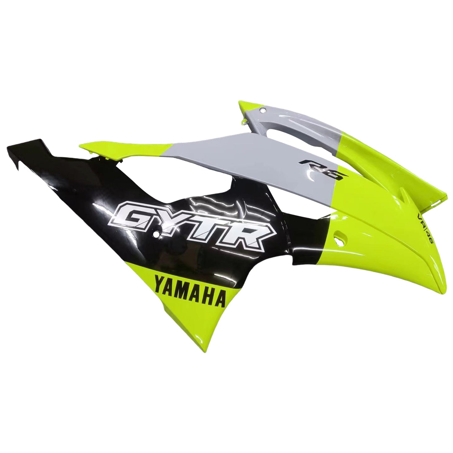 Amotopart Verkleidungsset für Yamaha YZF 600 R6 2008–2016, Karosserie, Kunststoff, ABS