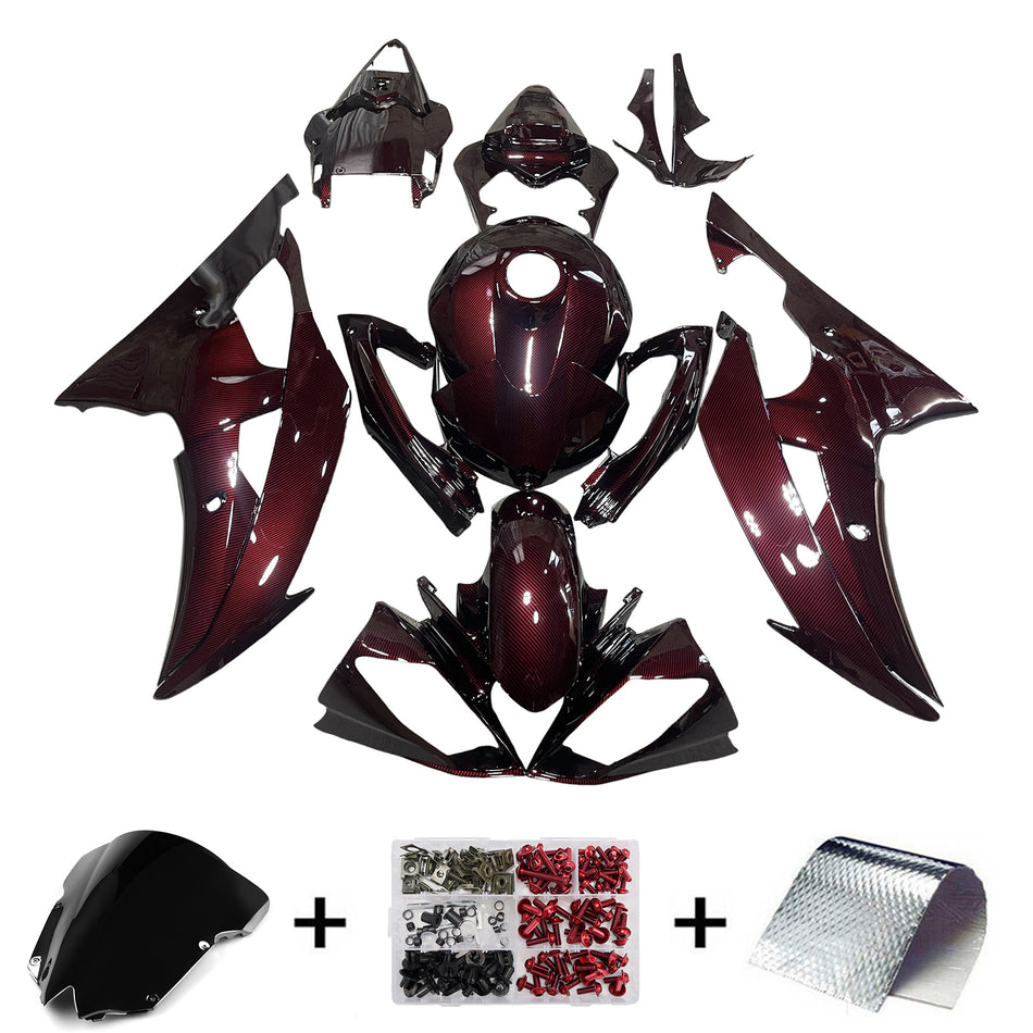 Verkleidungssatz aus ABS-Kunststoff für Yamaha YZFR6 YZF-R6 2008-2016