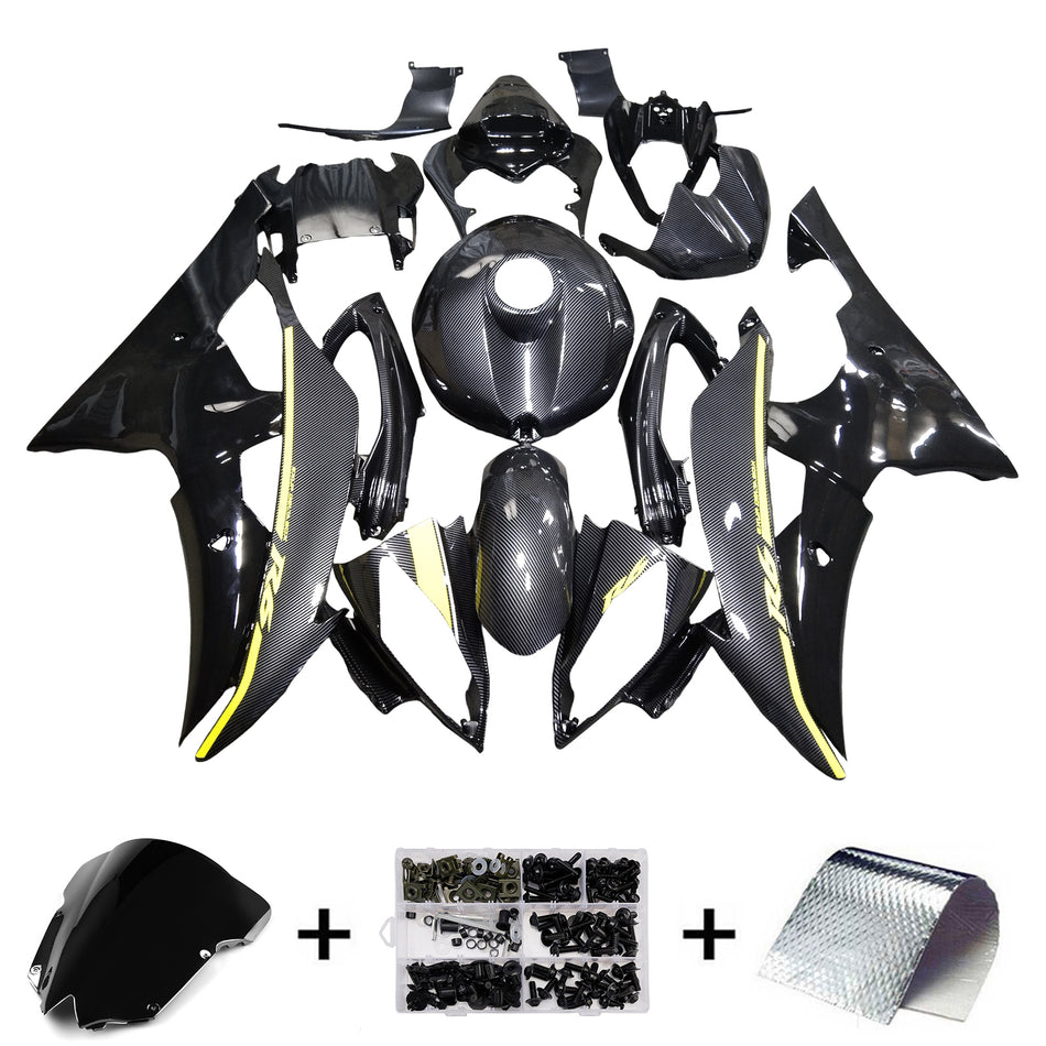 Verkleidungssatz aus ABS-Kunststoff für Yamaha YZFR6 YZF-R6 2008-2016