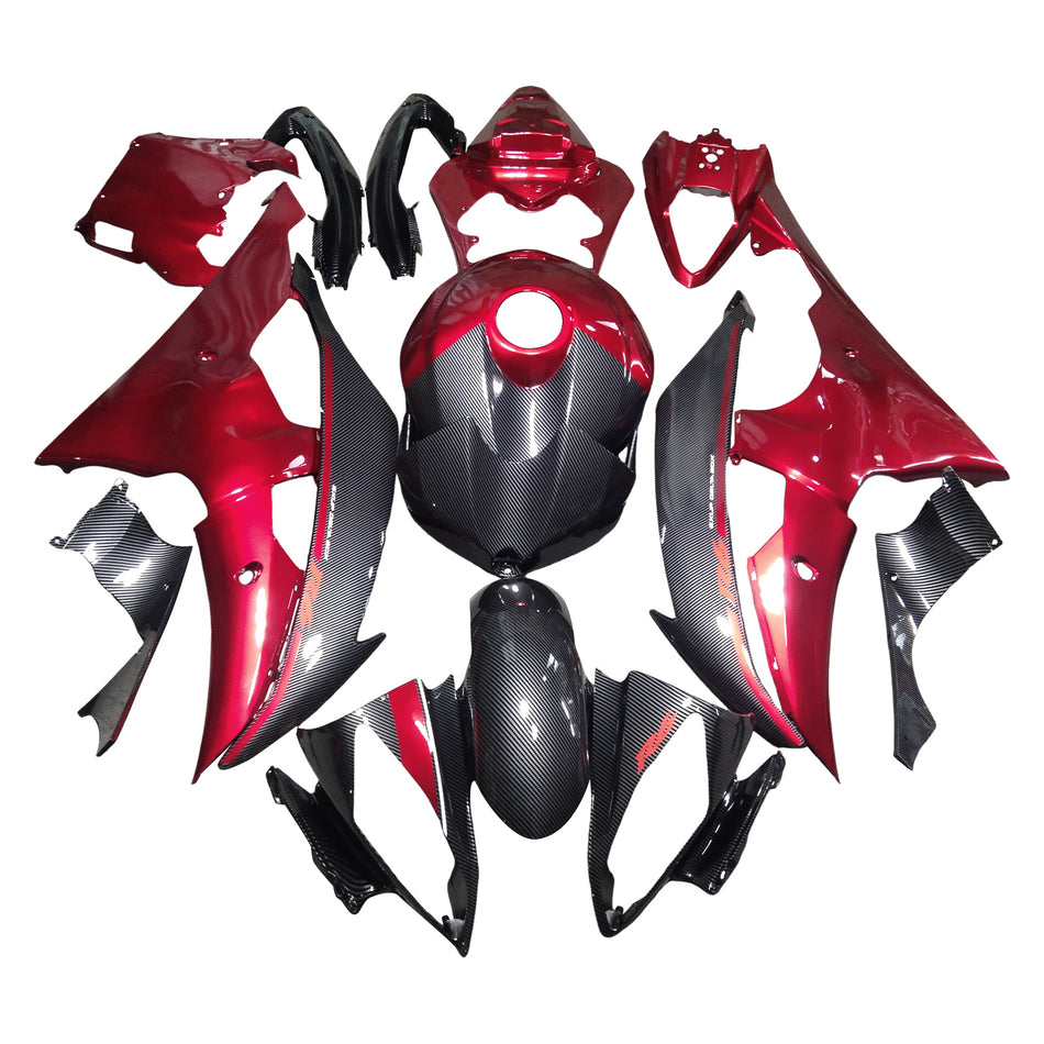 Verkleidungssatz aus ABS-Kunststoff für Yamaha YZFR6 YZF-R6 2008-2016