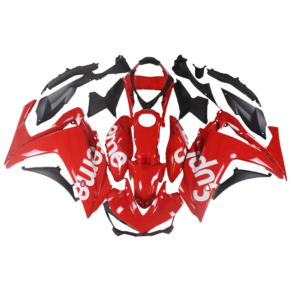 Kit de vente Amotopart Yamaha 2014-2018 YZF R3 &amp; 2015-2017 YZF R25 Kit de carénage rouge