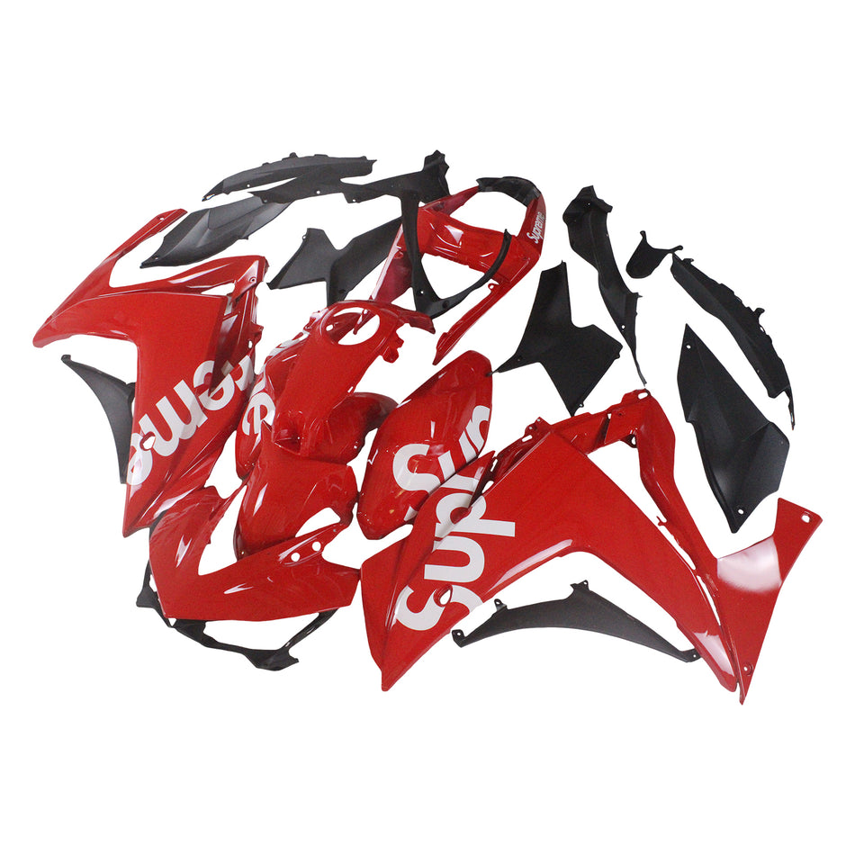 Kit de vente Amotopart Yamaha 2014-2018 YZF R3 &amp; 2015-2017 YZF R25 Kit de carénage rouge