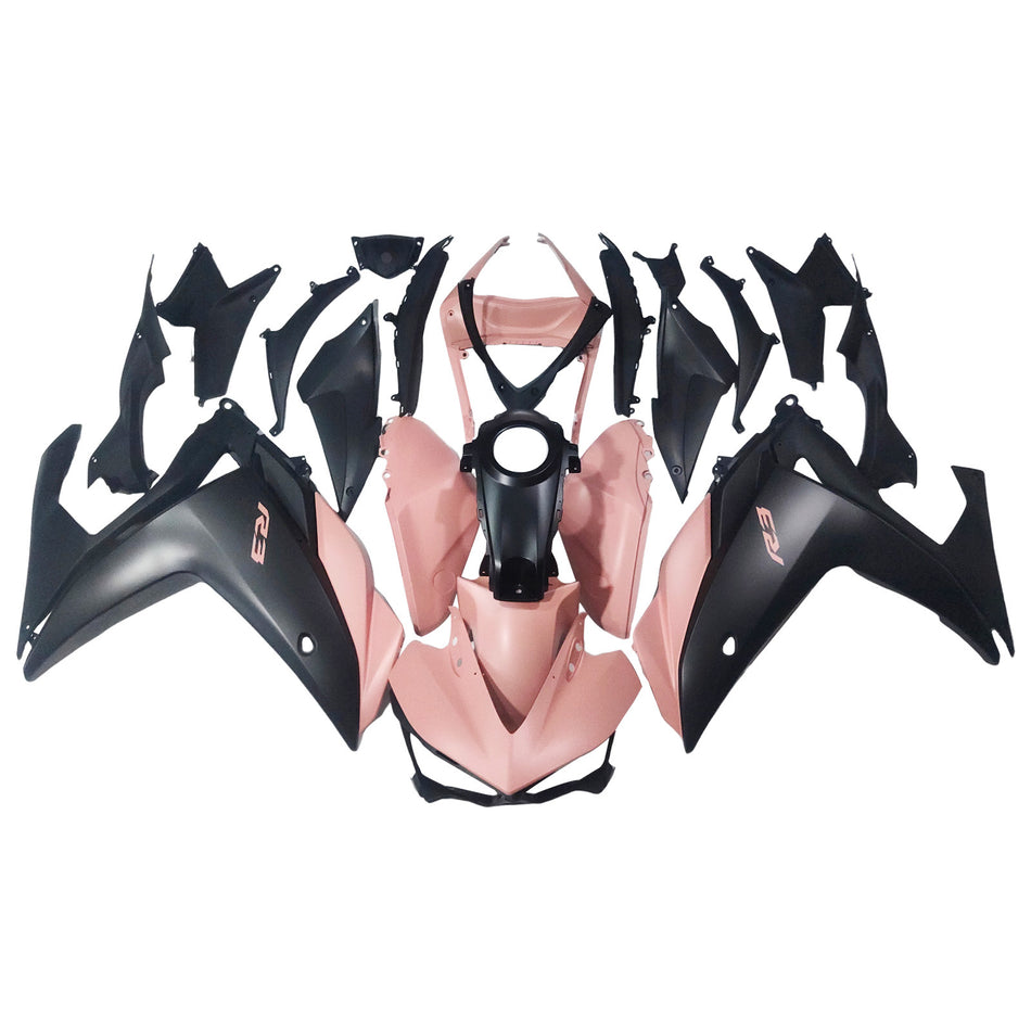 Amotopart Verkleidungsset für Yamaha YZF-R3 2014–2018, R25 2015–2017, Karosserie, ABS