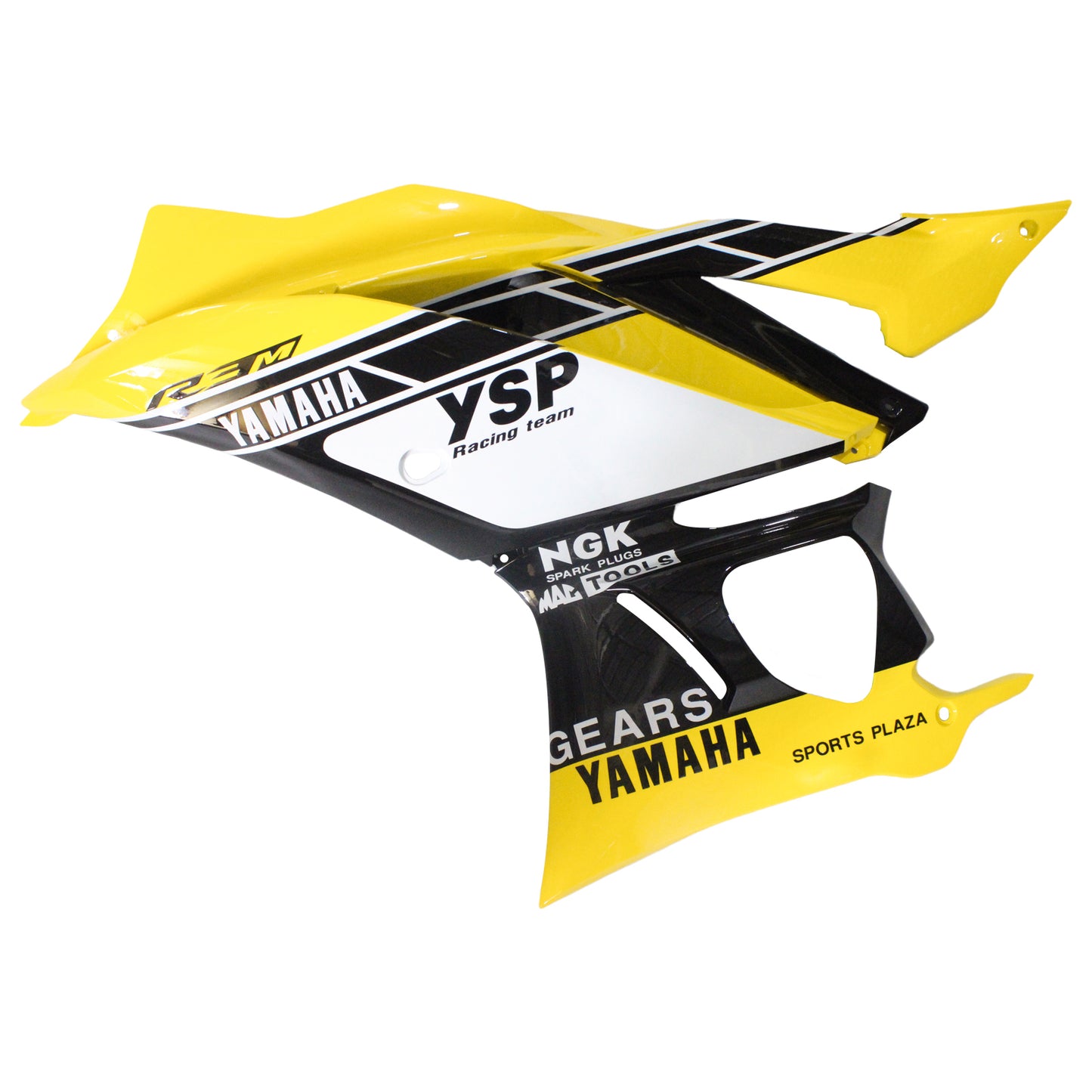 Amotopart Yamaha 2019-2021 YZF R3/YZF R25 Yellow Black White Kit