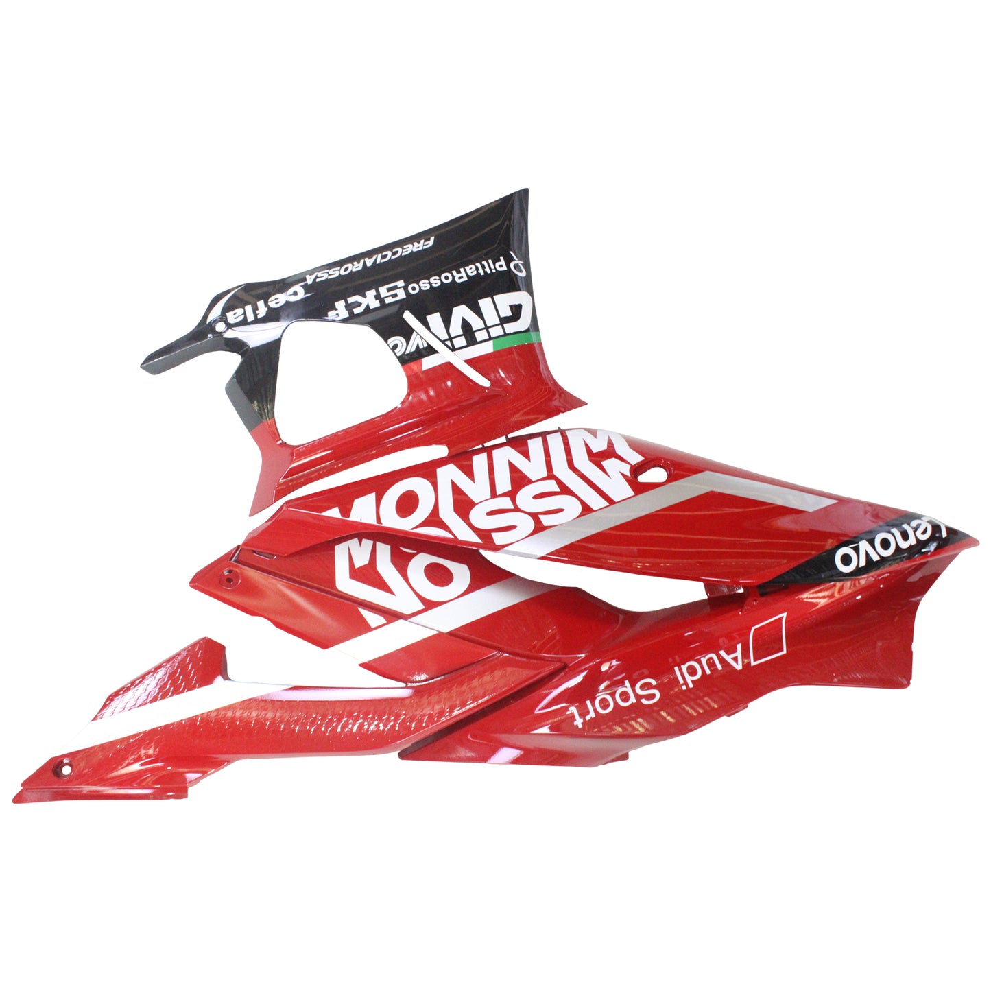 Amotopart Yamaha 2019-2021 YZF R3/YZF R25 Red Black Fearing Kit