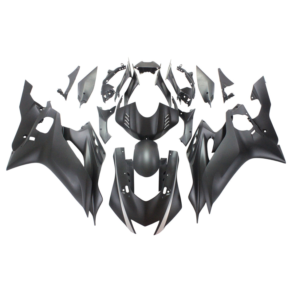 Amotopart Yamaha YZF-R6 2017-2023 Schwarzverkleidungskit