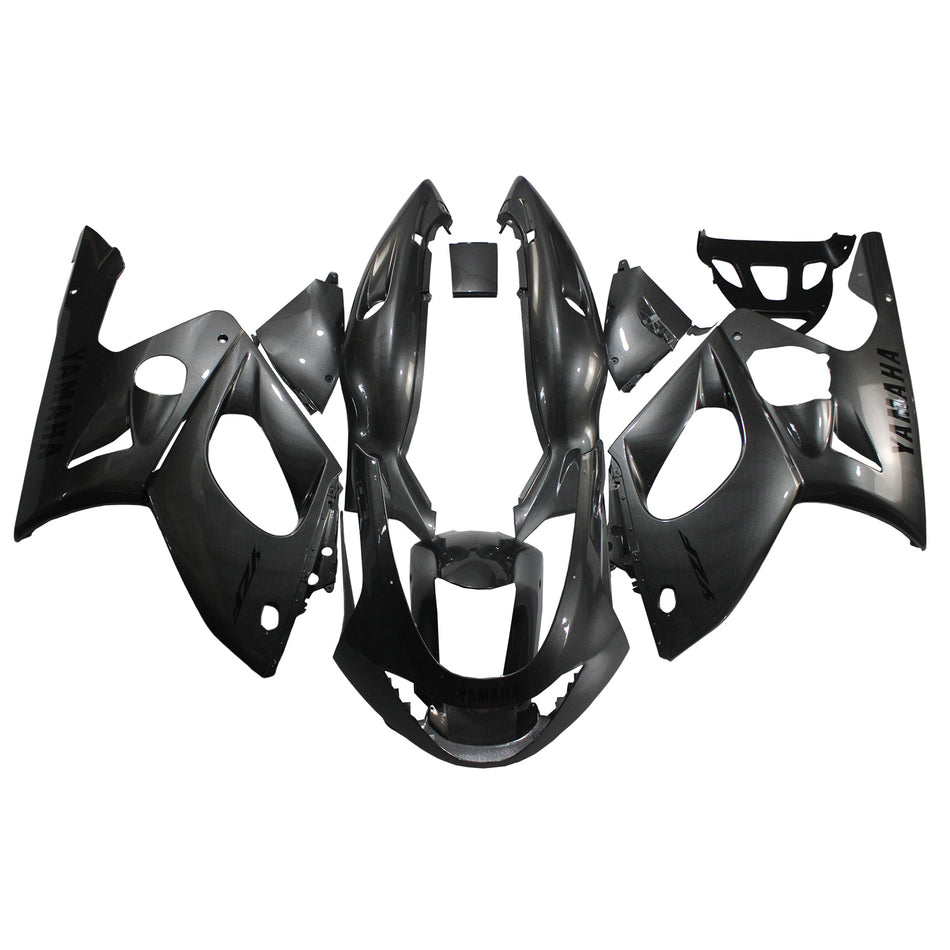 Amotopart Yamaha 1996-2007 YZF 600R Thundercat Gris Sliver Trigger Kit