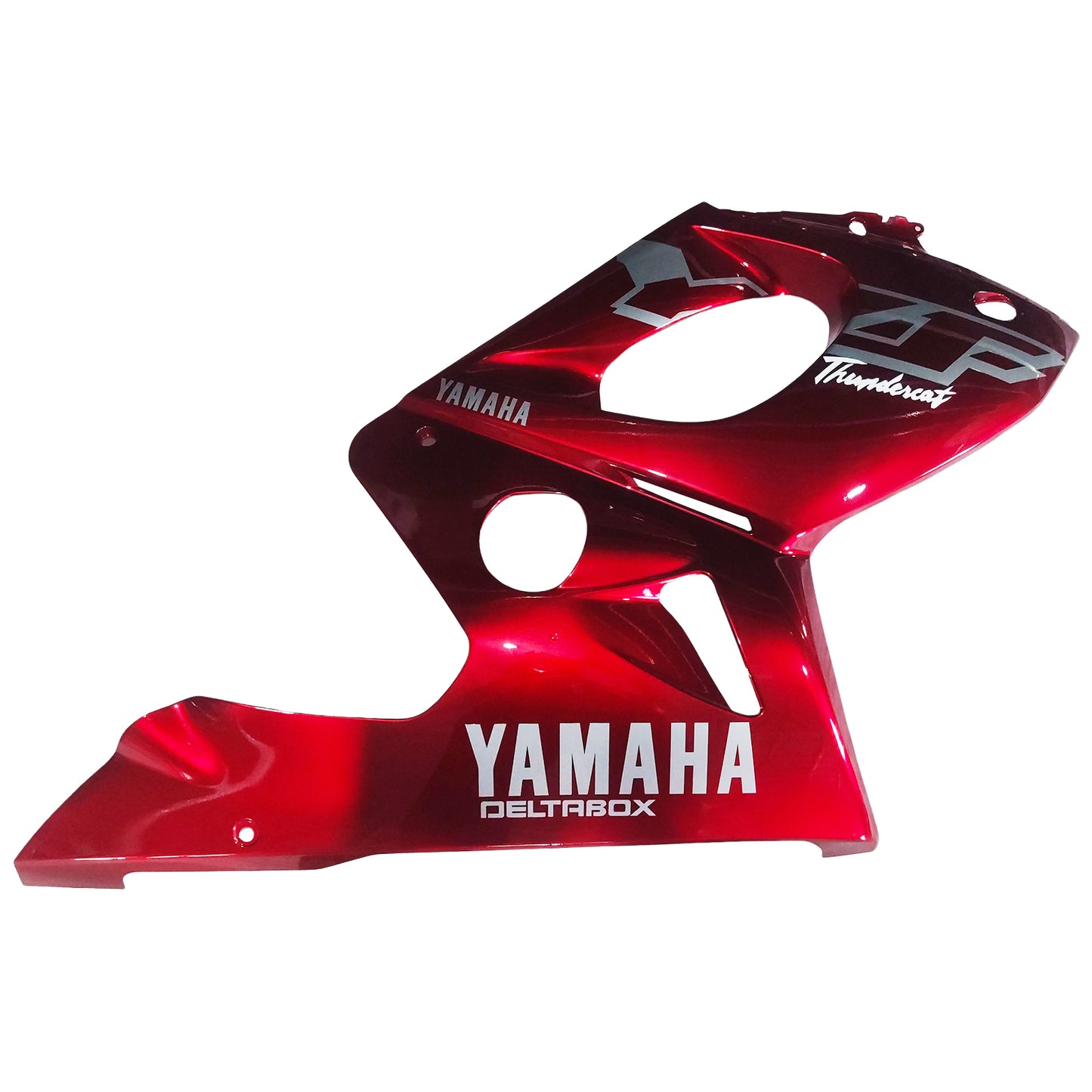 Amotopart Yamaha 1996-2007 YZF 600R Thundercat Red Mix White Fearing Kit