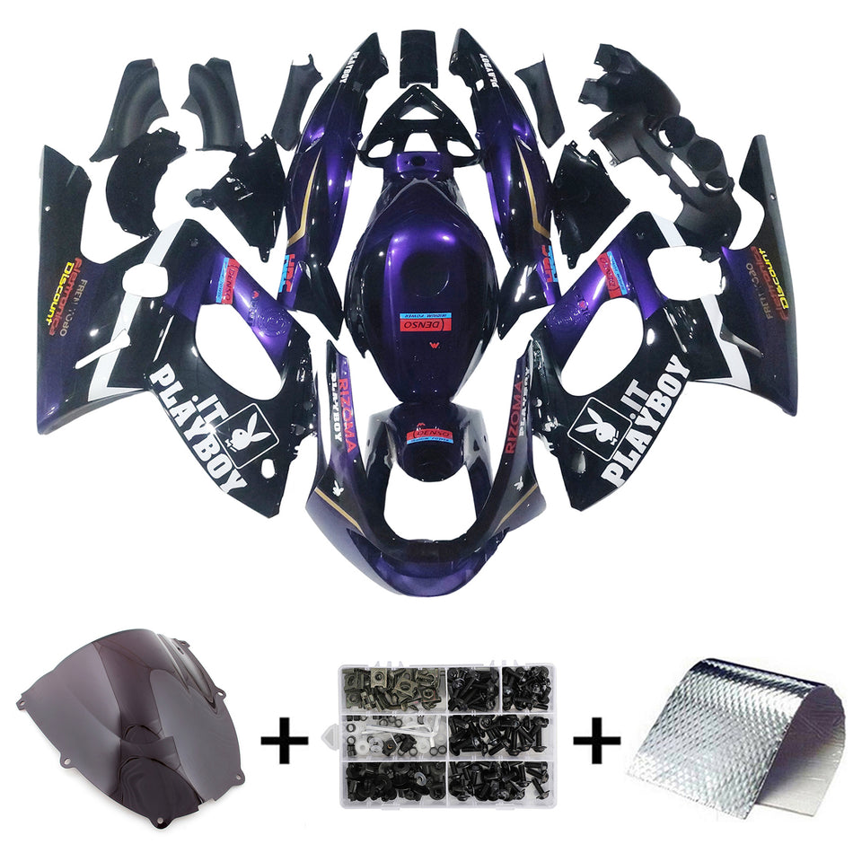 1996-2007 Yamaha YZF 600R Thundercat Einspritzverkleidungssatz Karosserie Kunststoff ABS