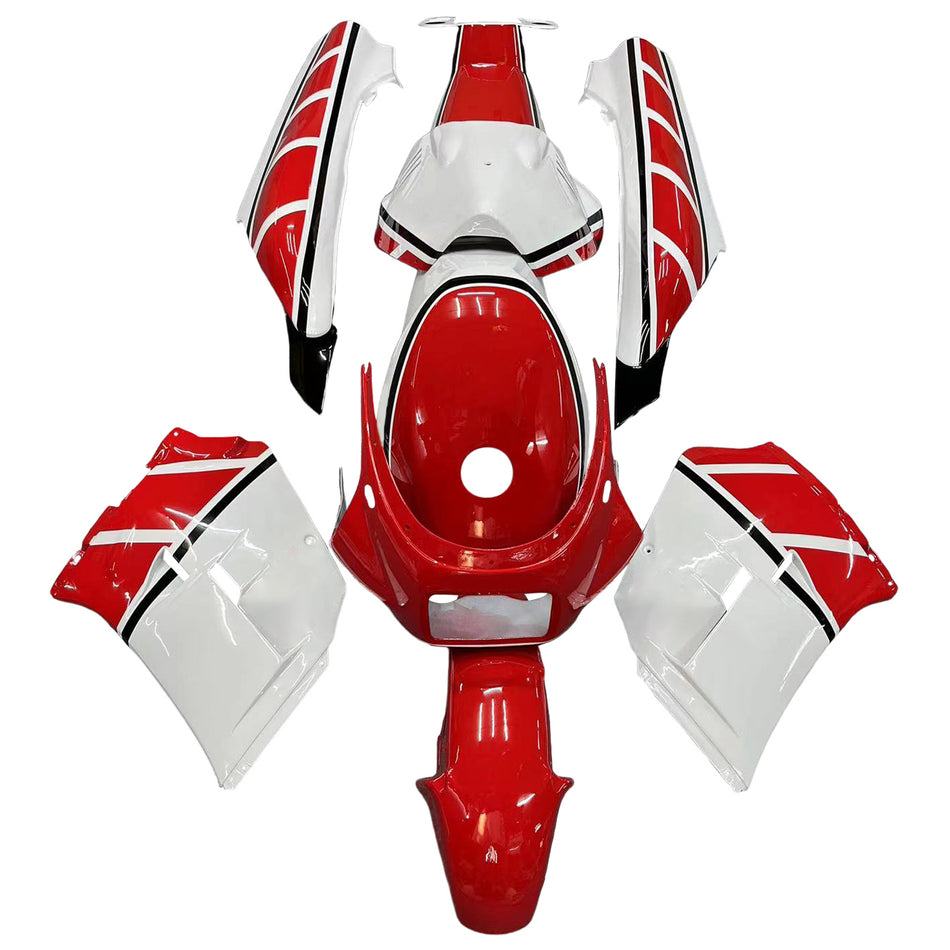 Amotopart Yamaha RZV500 / RD500 1985-1987 White Red Fearing Kit
