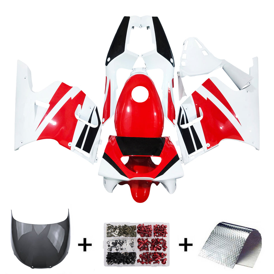Amotopart Yamaha 1991-1994 TZR 250 Red White Fearing Kit