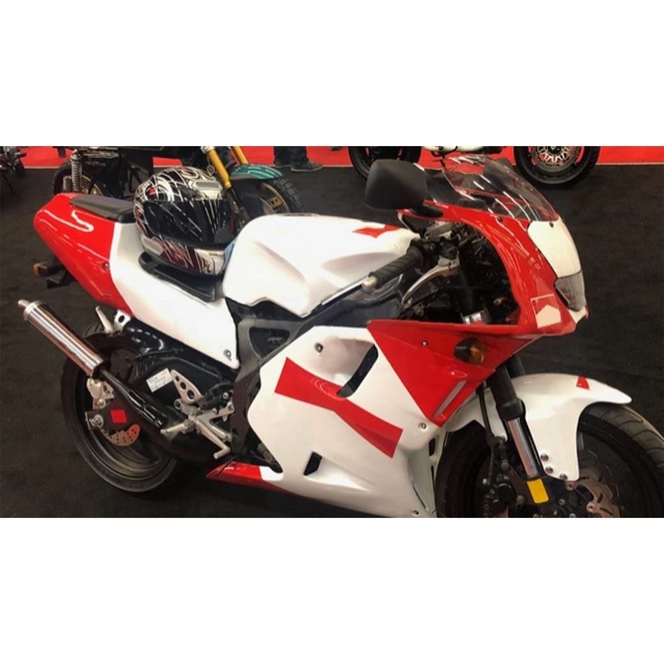 Amotopart Yamaha 1991-1994 TZR 250 Rot Wei? mit schwarzem Logosverkaufskit