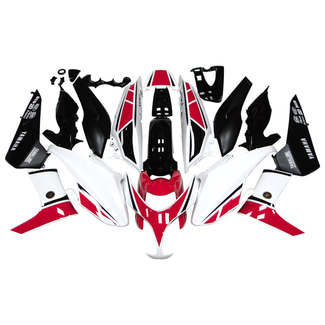 Amotopart Yamaha 2008-2012 T-Max XP500 White Red Fearing Kit