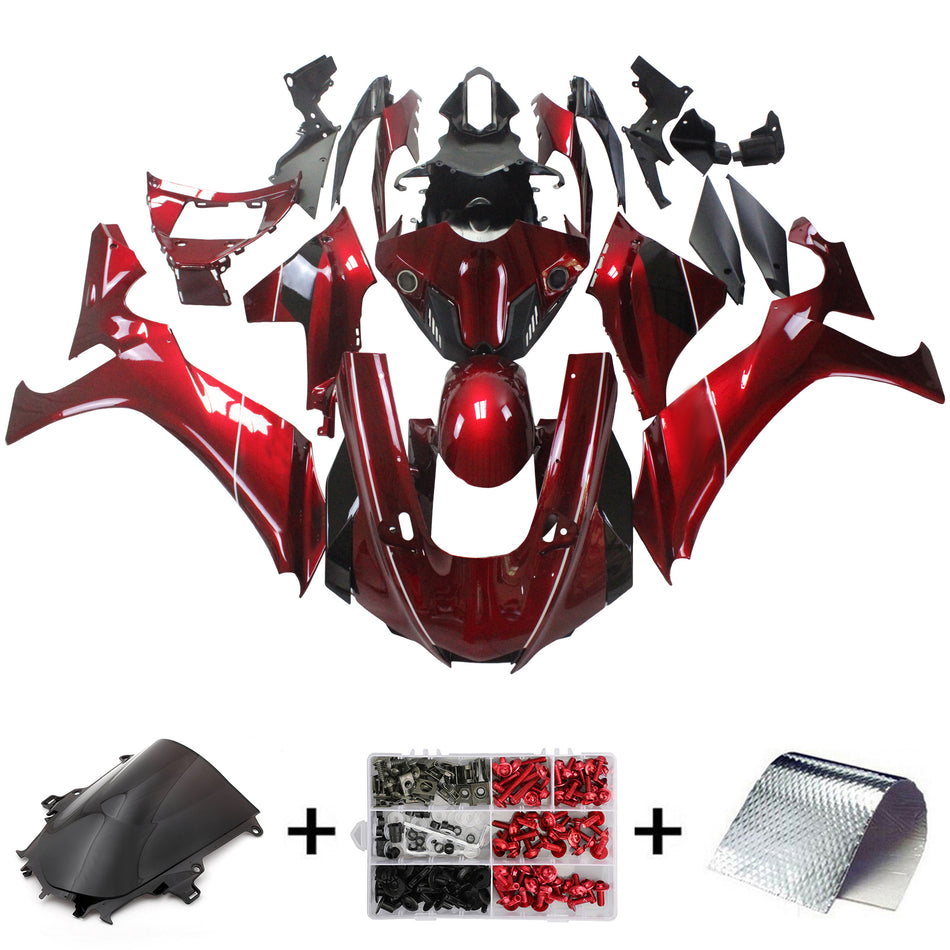 Amotopart Yamaha YZF R1 2020–2024 Verkleidungsset, Karosserie, Kunststoff, ABS