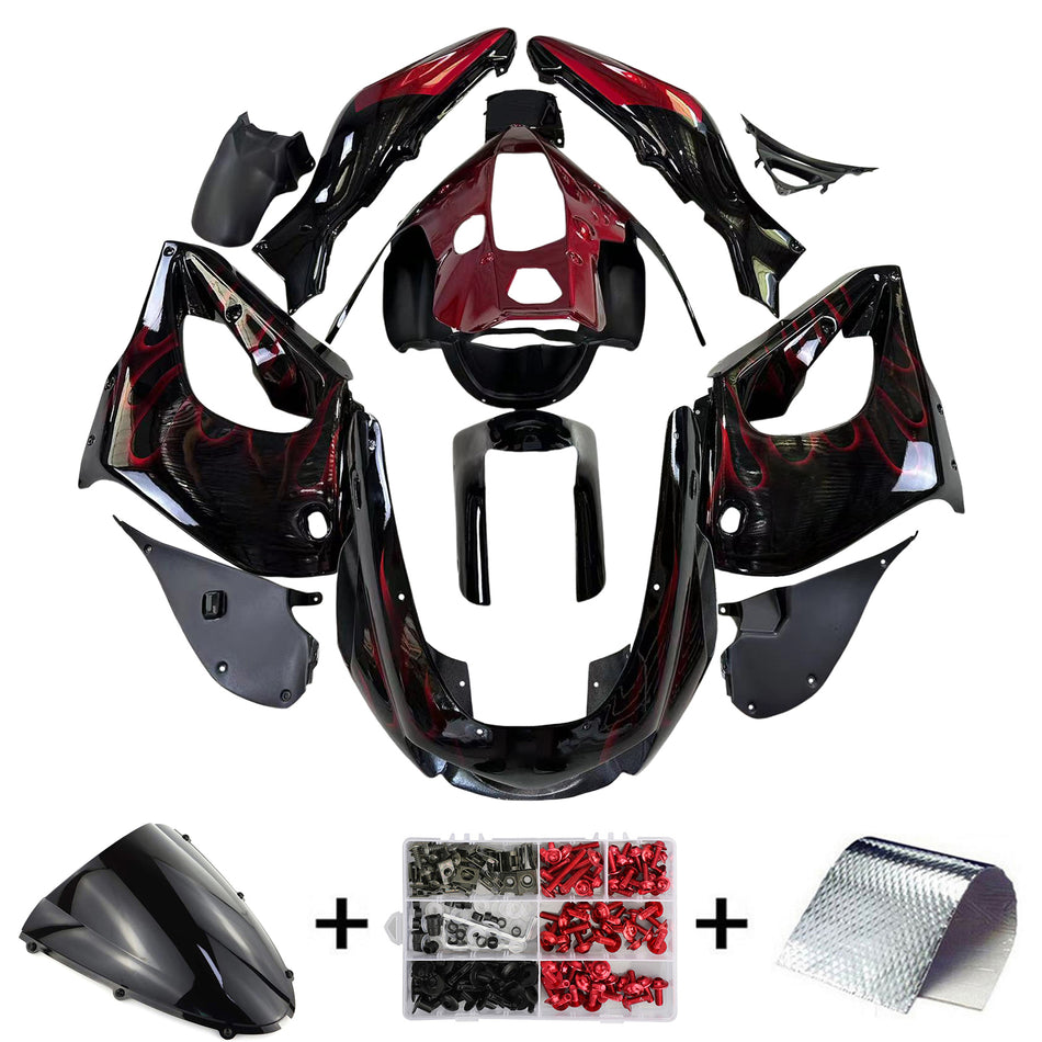Amotopart Yamaha YZF1000R Thunderace 1997-2007 Verkleidungssatz Karosserie ABS