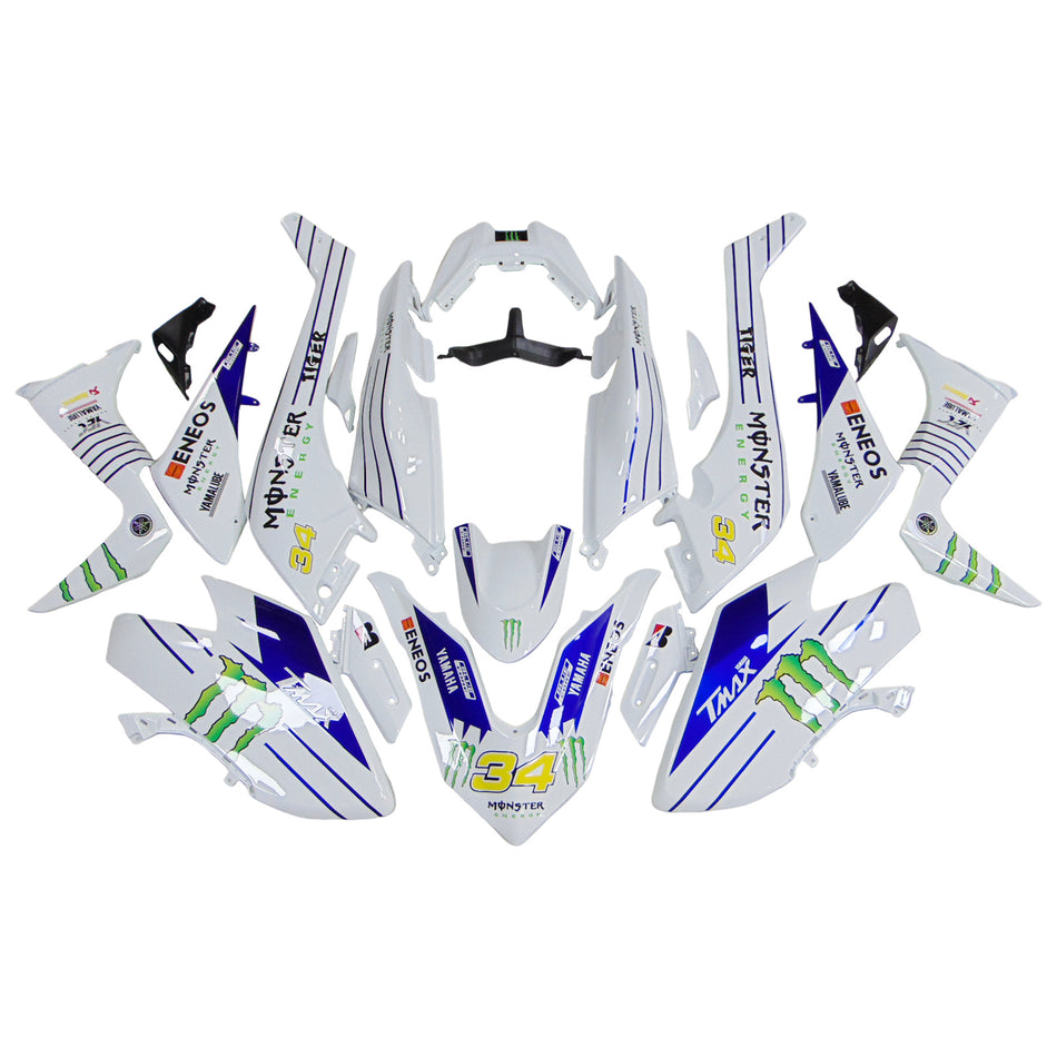 Amotopart Verkleidungsset f¨1r Yamaha T-Max TMAX530 2017¨C2018, Karosserie, ABS