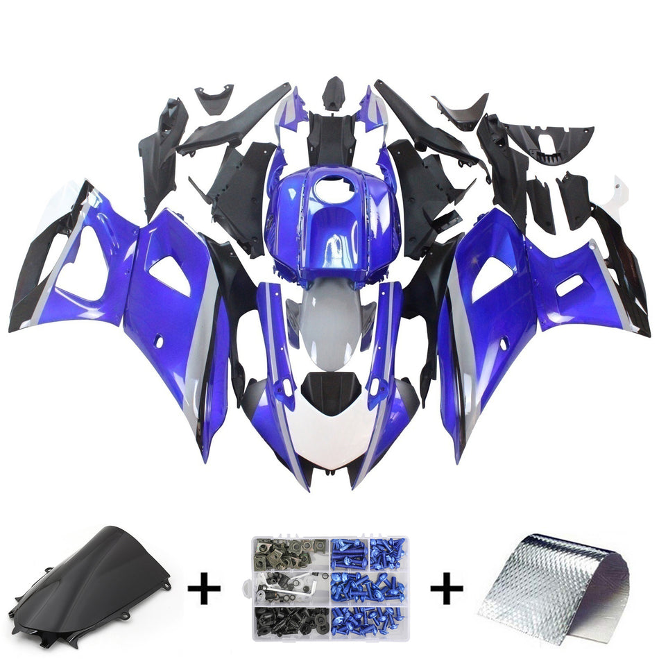 Amotopart Yamaha YZF-R7 2021–2023 Verkleidungsset, Karosserie, Kunststoff, ABS