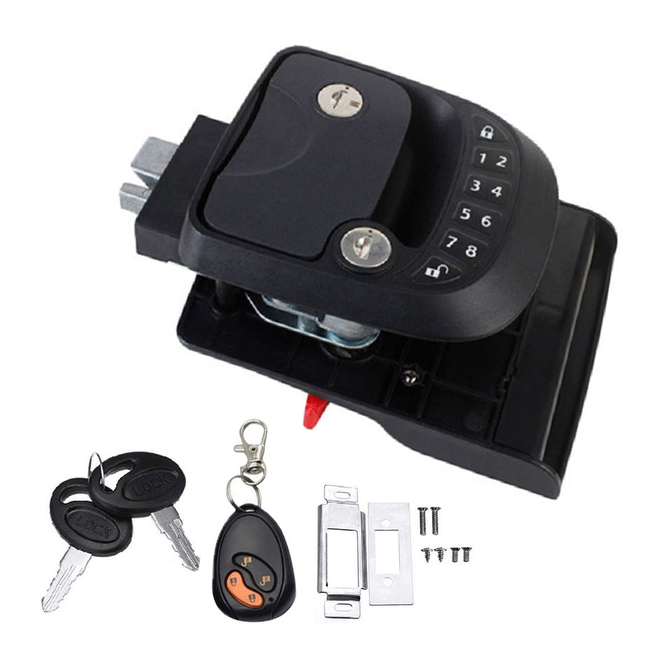 RV Lock Key Compact Keyless -Eingangstastatur Schiffsanh?nger MIT Remote Lock Zubeh?rr