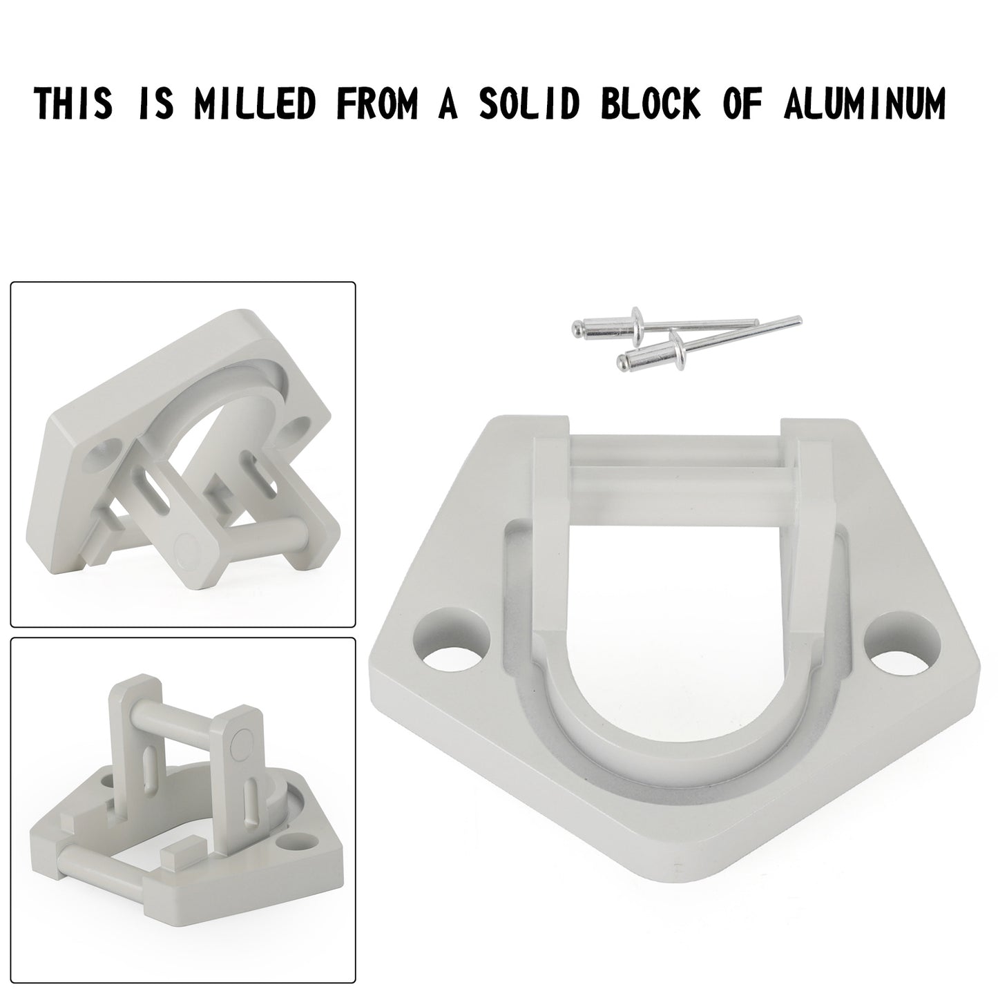 Sunchaser II Auvent Support inférieur Remplacement U Aluminium RV Auvent Matériel Générique