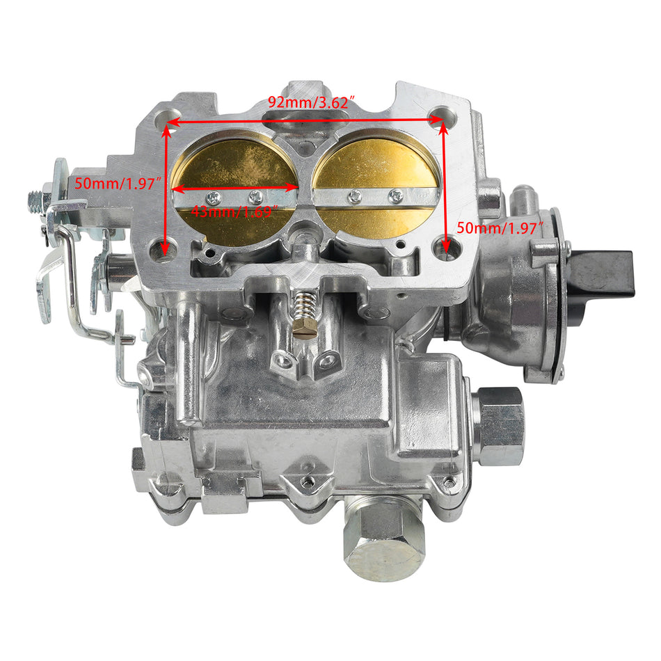 Vergaser für Marine Mercruiser 2 Barrel 3.0L 2 CYL with a Long Linkage