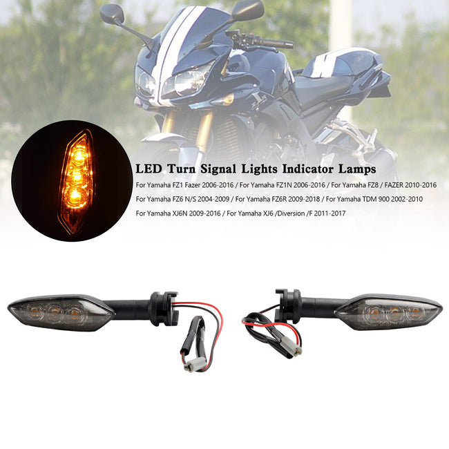 LED-Blinker-Anzeigelampen für Yamaha FZ1 N FZ8 FZ6 FZ-6R TDM900 XJ6