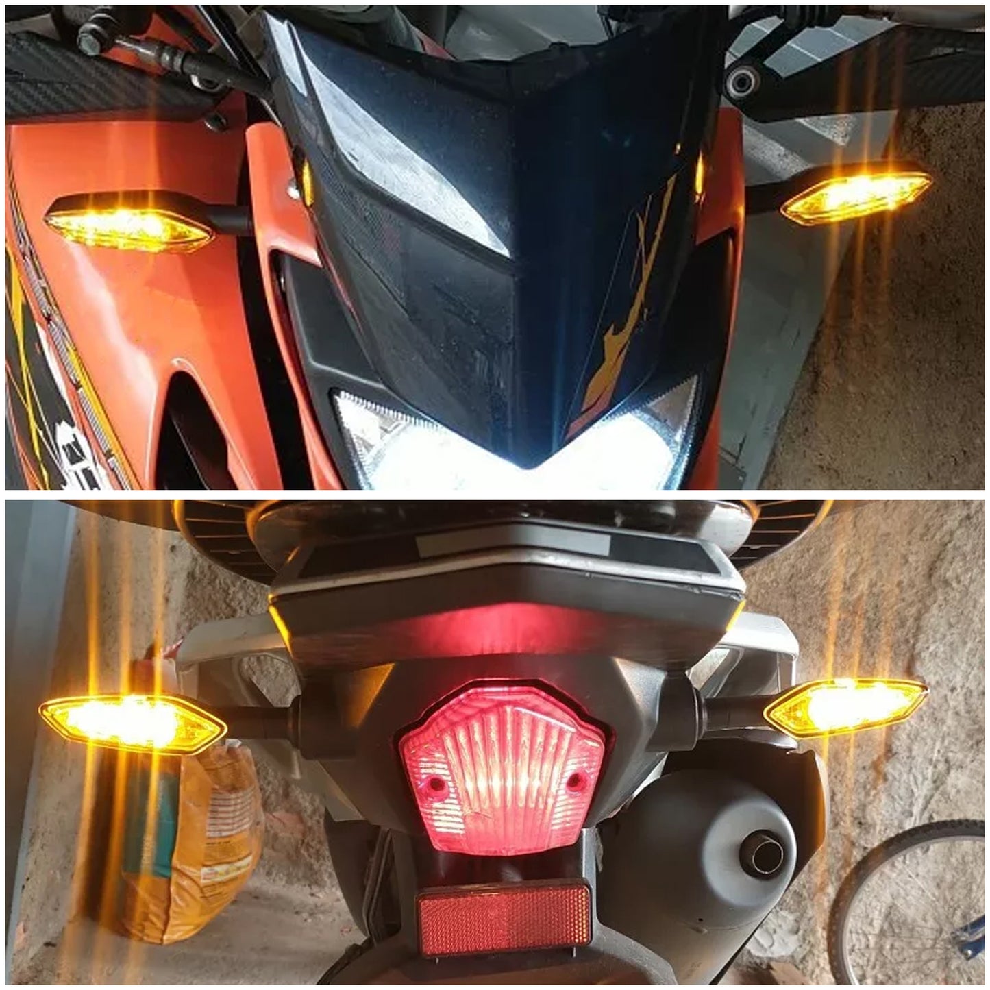 LED-Blinker-Anzeigelampen für Yamaha FZ1 N FZ8 FZ6 FZ-6R TDM900 XJ6