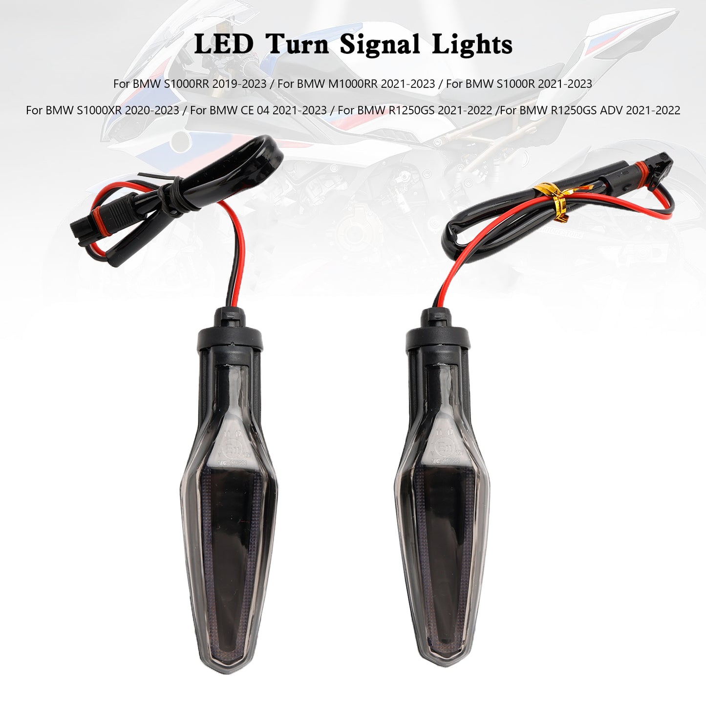 LED-Blinker für BMW S1000XR S1000R R1250GS ADV CE 04 2020-2023