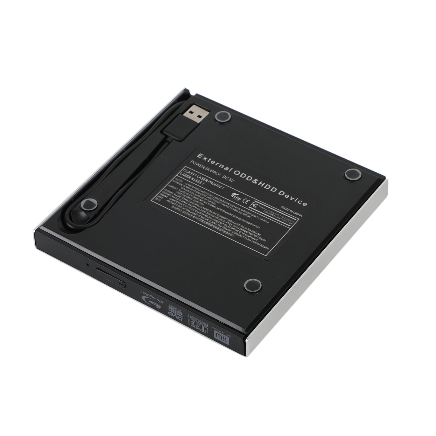 Blu Ray Drive USB 3.0- und Typ-C-DVD-Brenner Tragbarer BD-Combo Player Reader