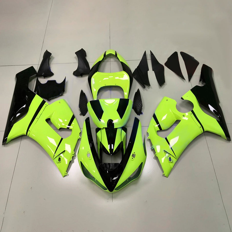 Verkleidungssatz aus ABS-Kunststoff, passend für Kawasaki ZX6R 636 (2005-2006)