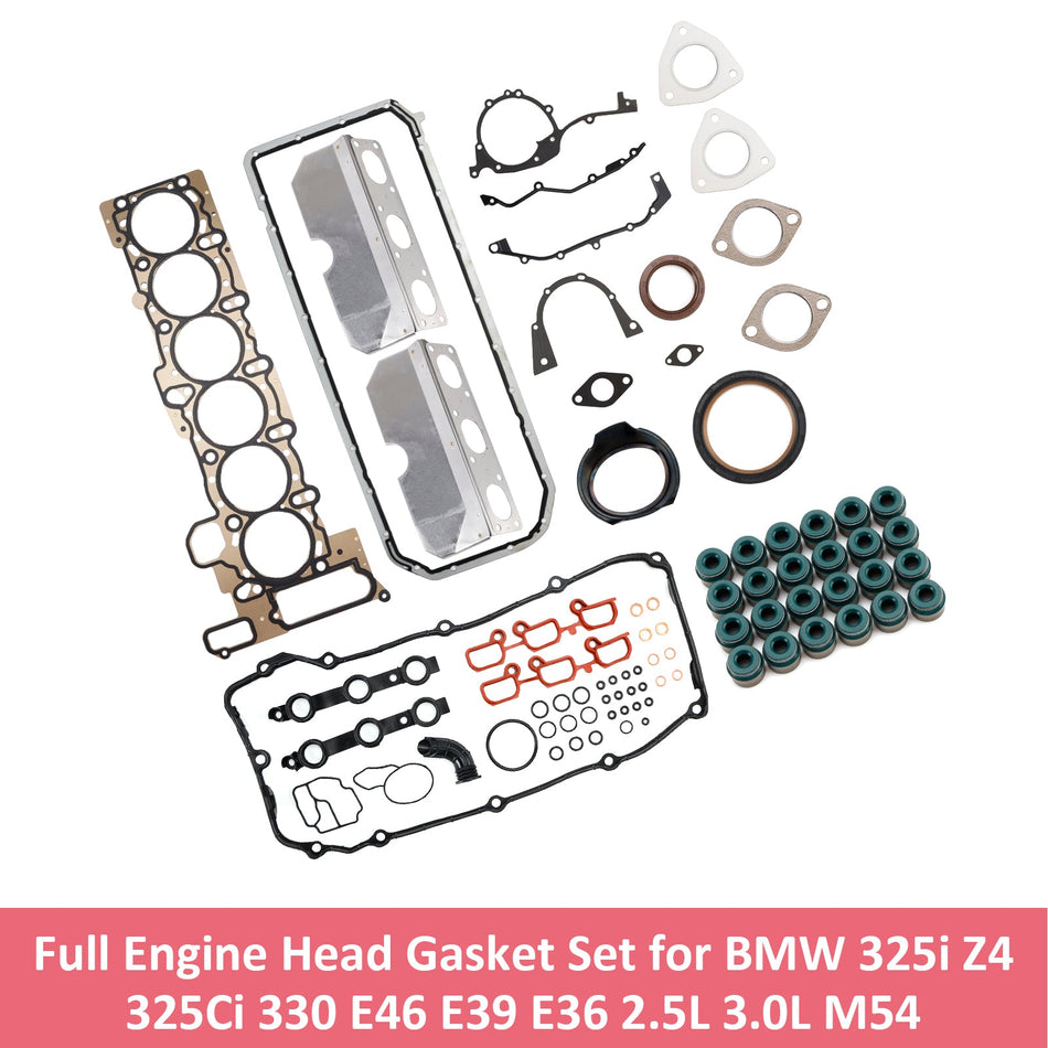 Kompletter Zylinderkopfdichtungssatz 11141707260 für BMW 330i (E46) 3,0 l DOHC M54 B30 (2001–2005)