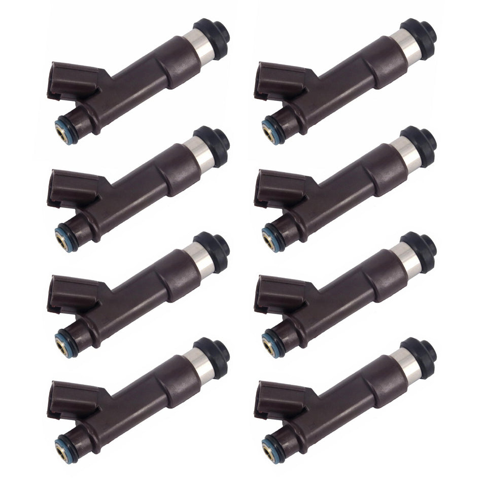 8 Stück Kraftstoffeinspritzdüsen für Toyota Tundra 2005-09 Sequoia 2005-2008 23250-0F020