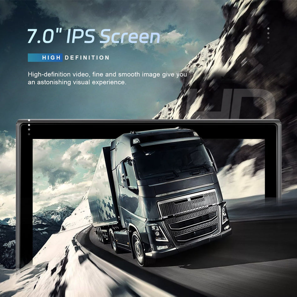 7-Zoll-Voll-Touchscreen Apple CarPlay Android Auto Switching Display AHD-Kamera