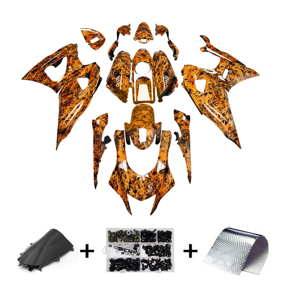 Injection Verkleidung Kit Karosserie Kunststoff ABS fit Für Yamaha YZF-R7 2021-2025