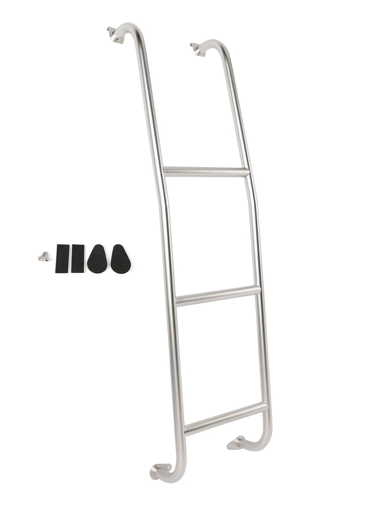 2014–2025 Ford Transit Niederdach-Transporter Edelstahl-3-Stufen-Leiter 093TS