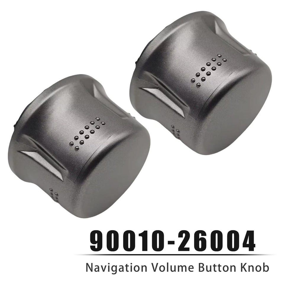 2-teiliger Navigations-Lautstärkeregler 90010-26004 für Toyota Highlander 2009-2015