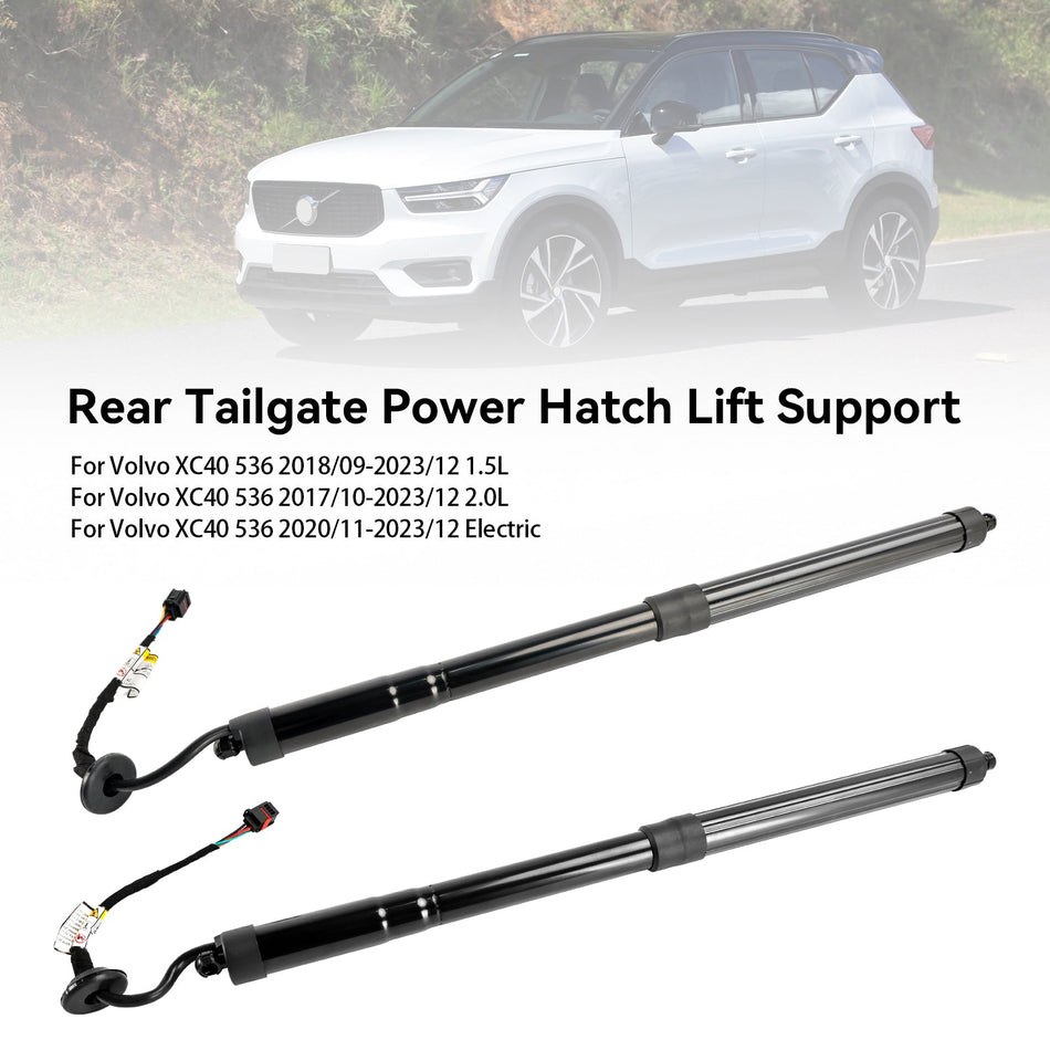 2 STüCKE Hinten Elektrische Heckklappe Gas Strut 32296296 fit Für Volvo XC40 536 2019-2023